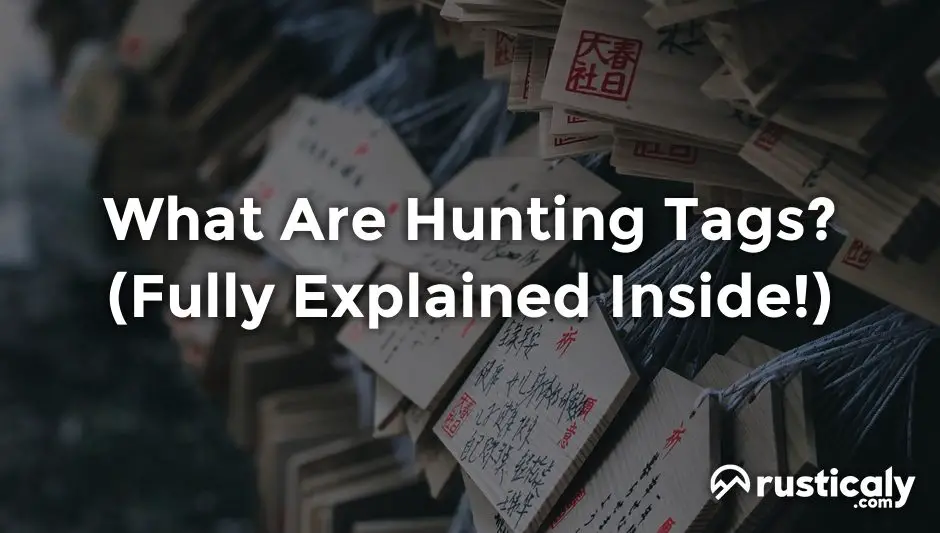 what are hunting tags