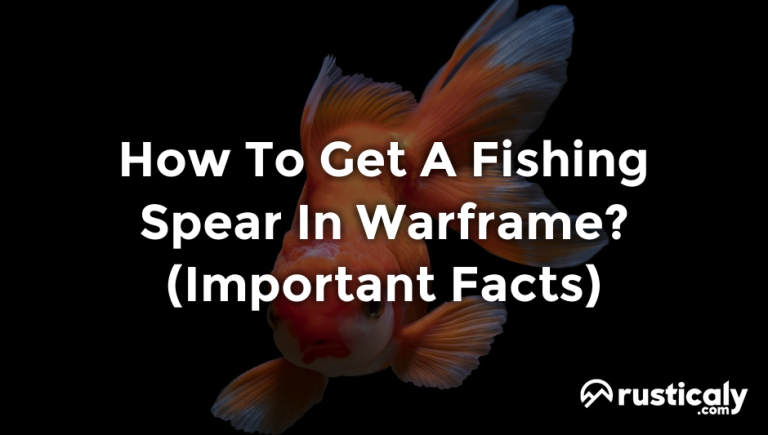 how to get a fishing spear in warframe
