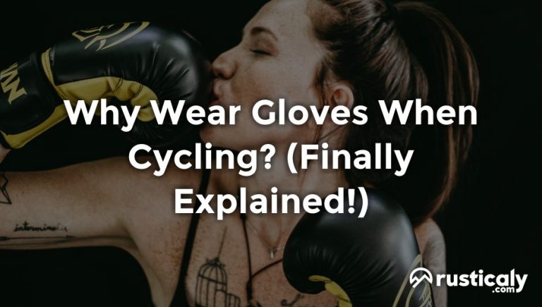 why wear gloves when cycling