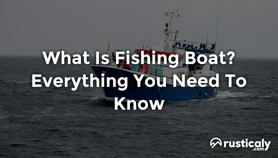 what is fishing boat