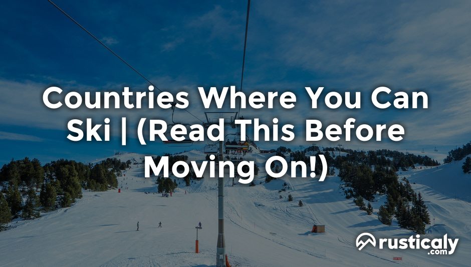 countries where you can ski
