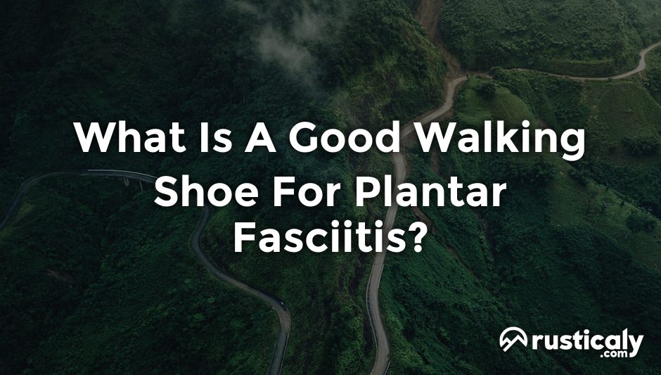 what is a good walking shoe for plantar fasciitis