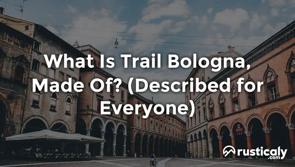 what is trail bologna, made of