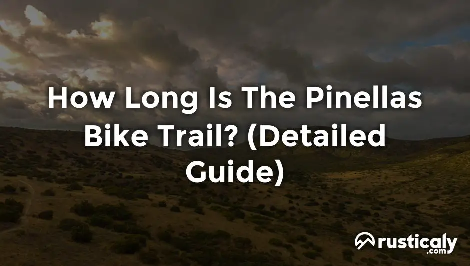 how long is the pinellas bike trail