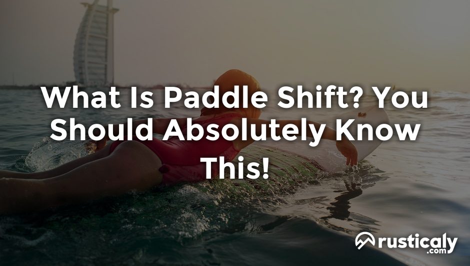 what is paddle shift