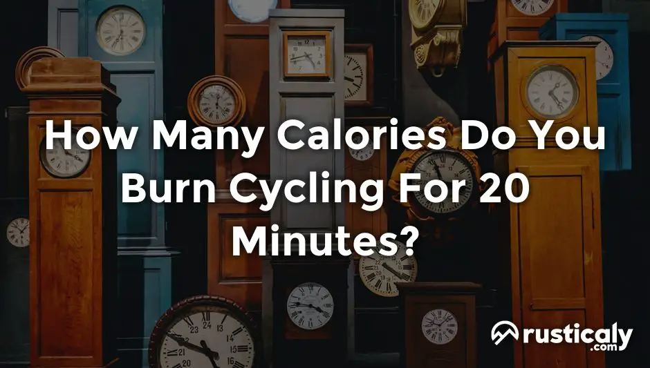 How Many Calories Do You Burn Cycling For 20 Minutes