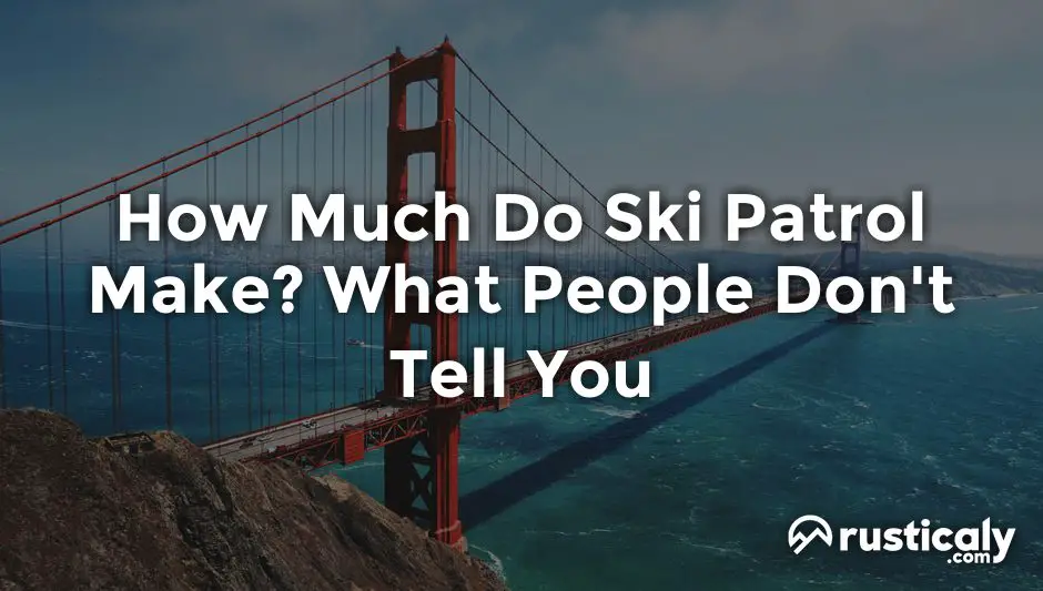 how much do ski patrol make