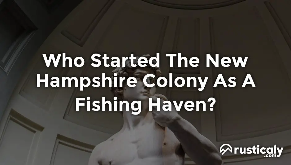 who started the new hampshire colony as a fishing haven