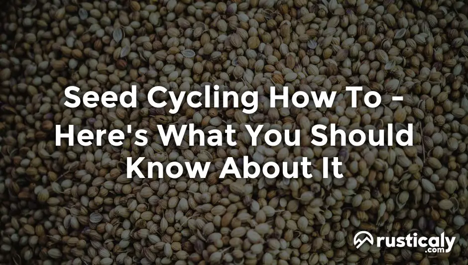 seed cycling how to