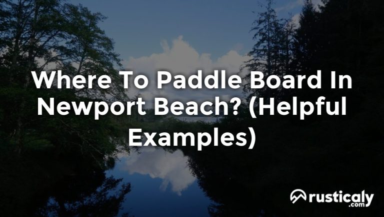 where to paddle board in newport beach