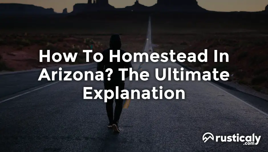 how to homestead in arizona
