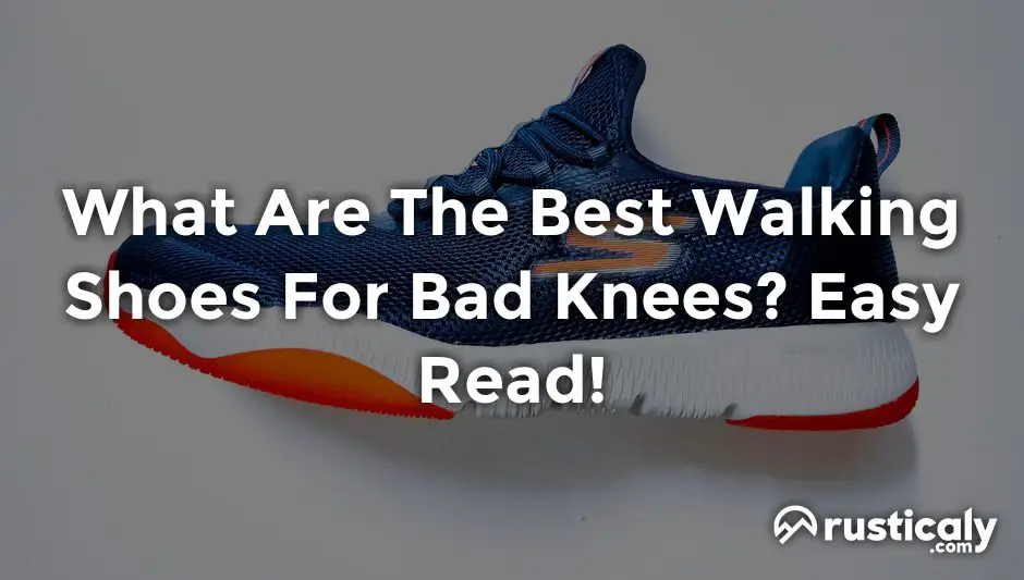 what are the best walking shoes for bad knees