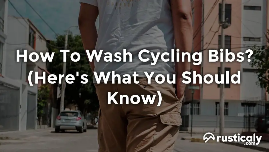 how to wash cycling bibs