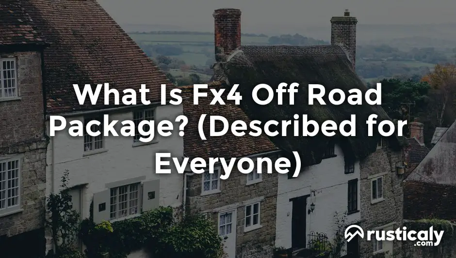 what is fx4 off road package