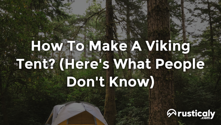 how to make a viking tent