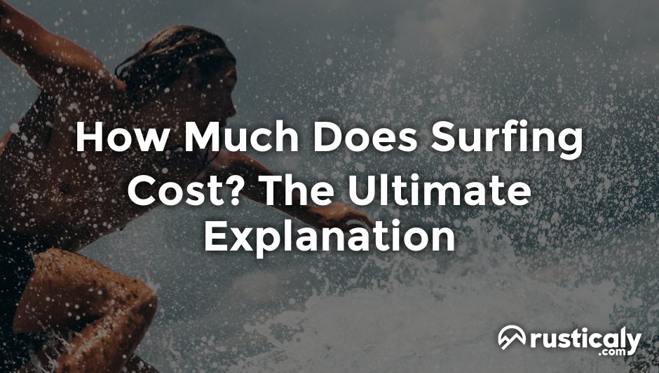 how much does surfing cost
