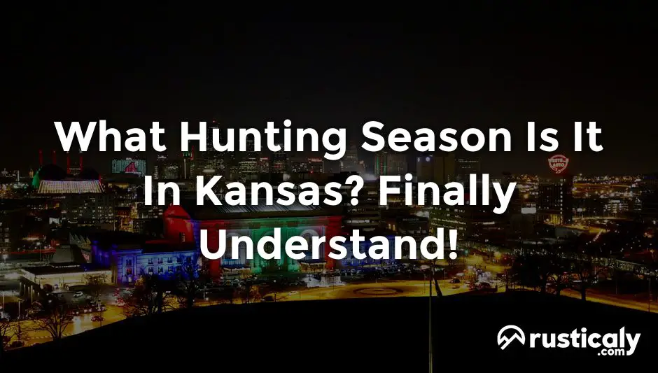 what hunting season is it in kansas