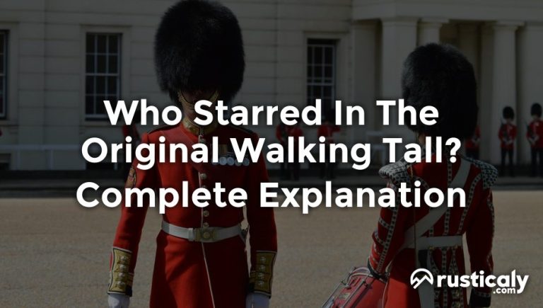who starred in the original walking tall