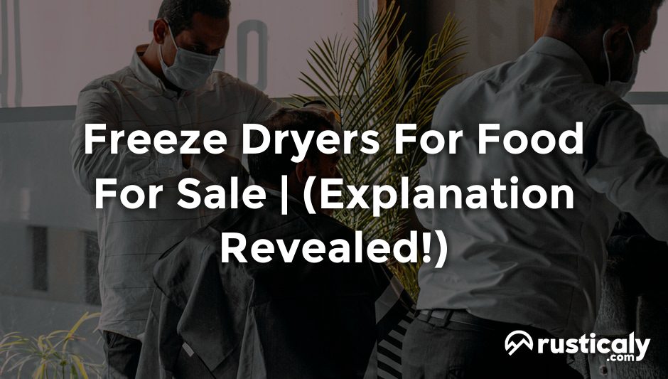 freeze dryers for food for sale