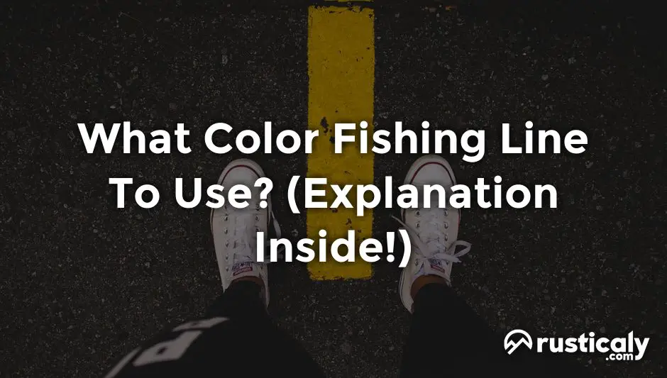 what color fishing line to use