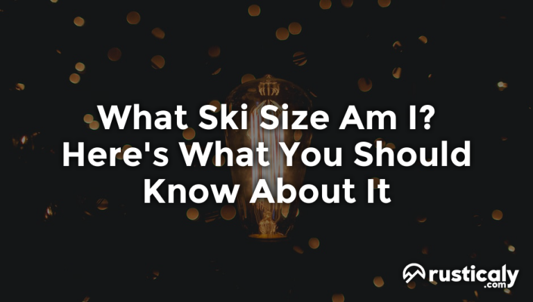 what ski size am i