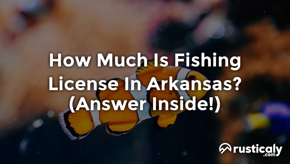 how much is fishing license in arkansas
