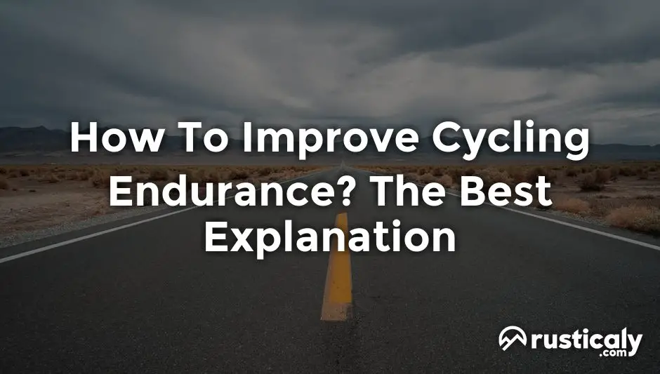 how to improve cycling endurance