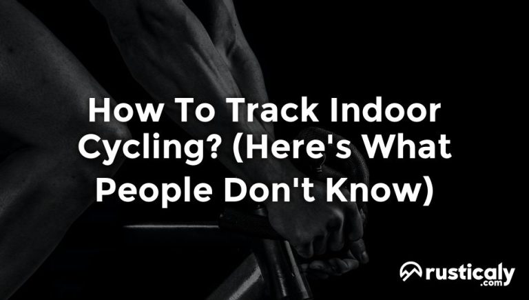 how to track indoor cycling