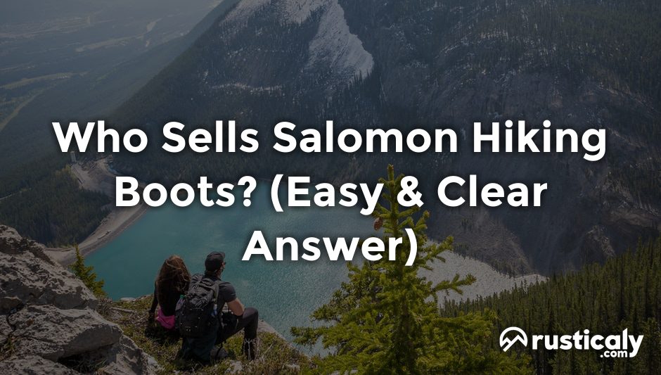 who sells salomon hiking boots