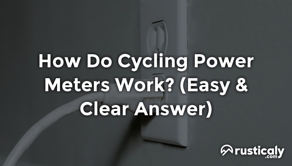 how do cycling power meters work