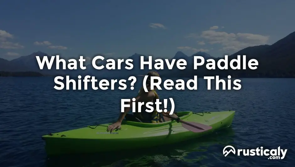 what cars have paddle shifters