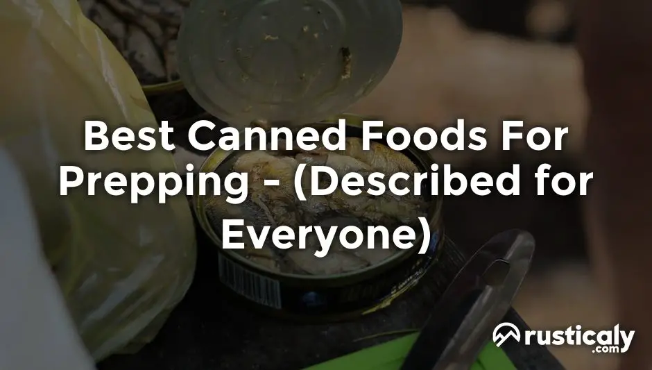 best canned foods for prepping