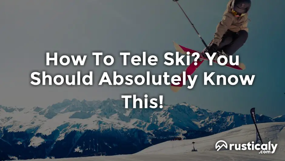 how to tele ski