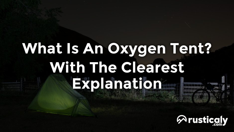 what is an oxygen tent