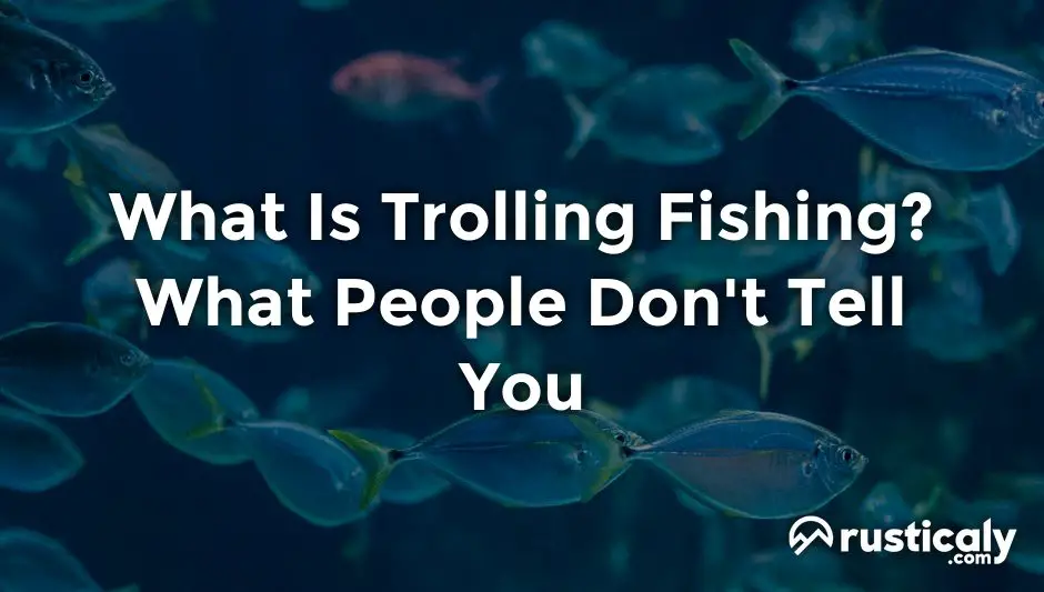 what is trolling fishing