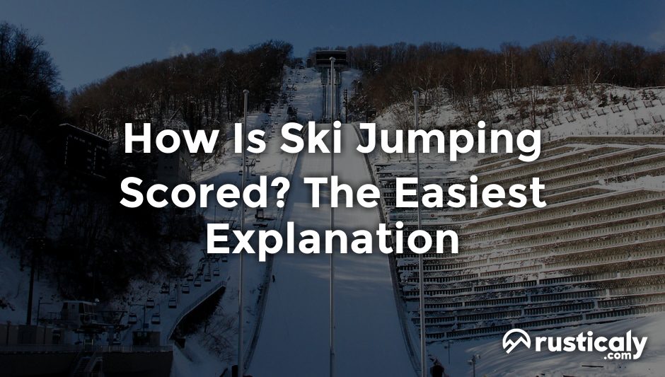 how is ski jumping scored
