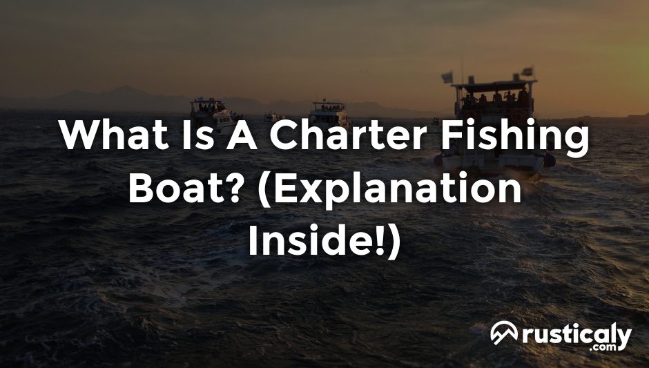 what is a charter fishing boat