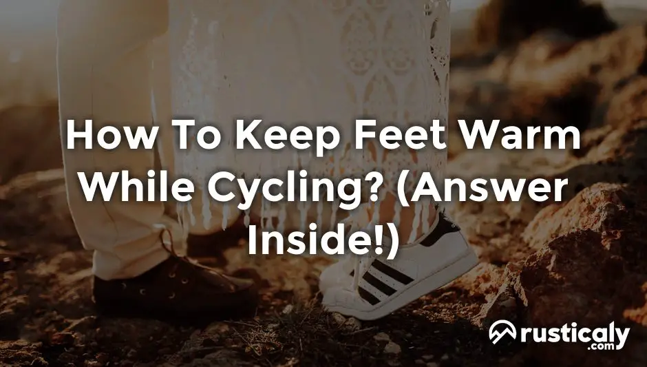 how to keep feet warm while cycling