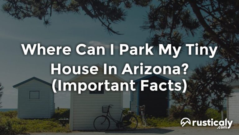 where can i park my tiny house in arizona