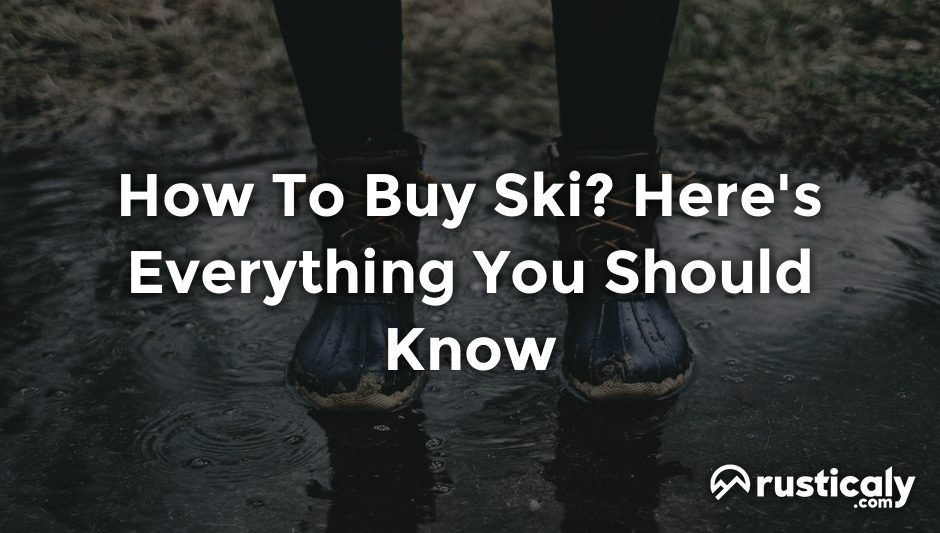 how to buy ski