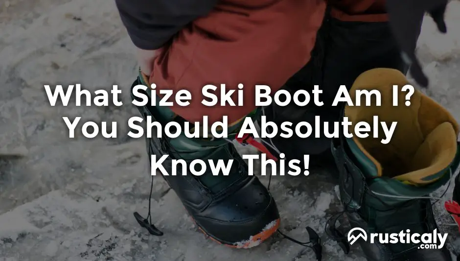 what size ski boot am i