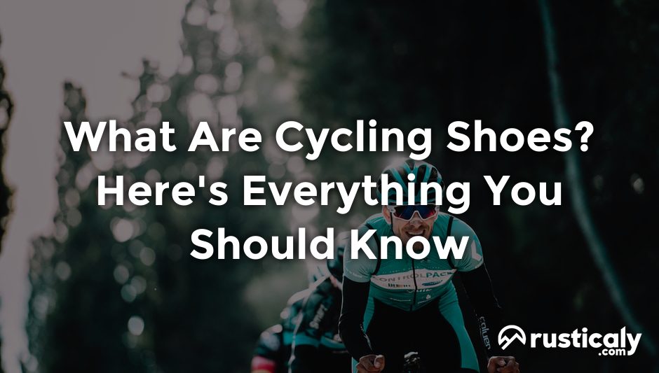 what are cycling shoes