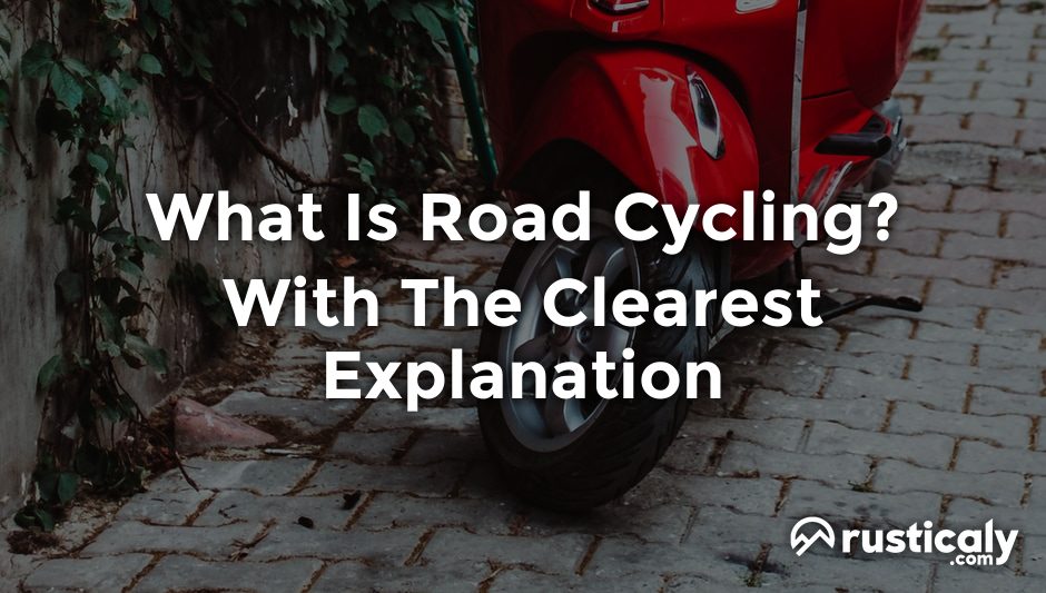 what is road cycling