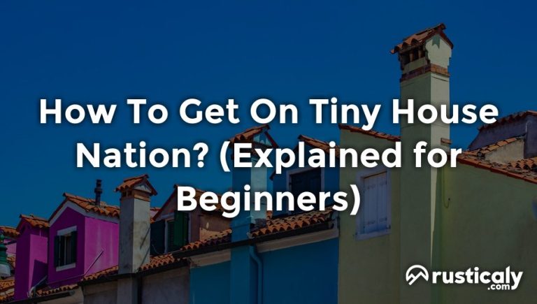 how to get on tiny house nation