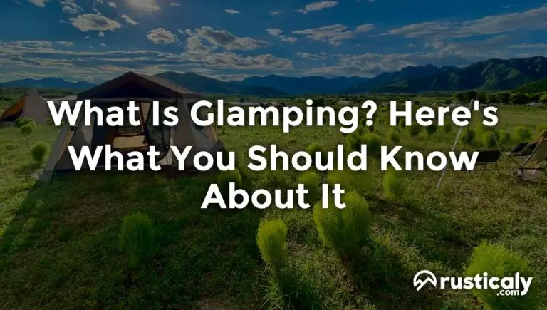 what is glamping