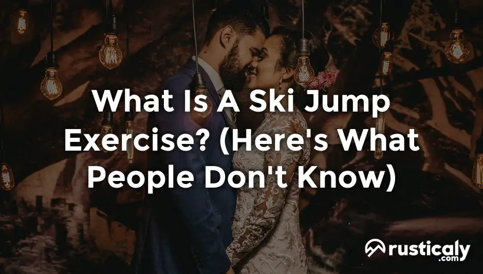 what is a ski jump exercise