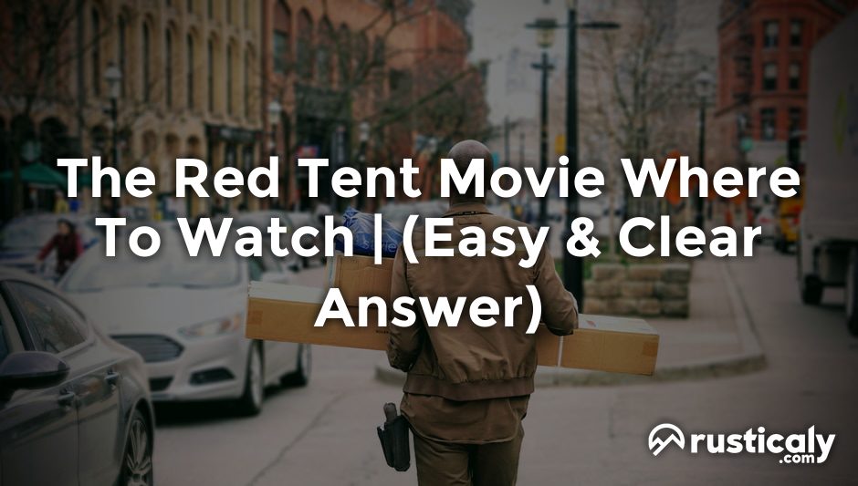 the red tent movie where to watch