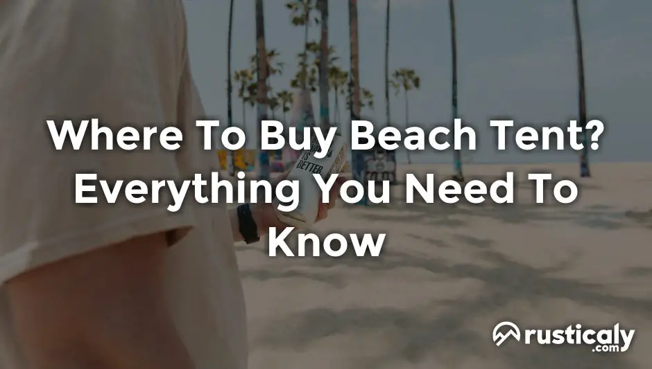where to buy beach tent
