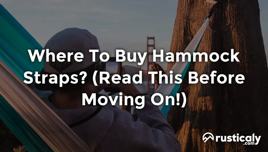 where to buy hammock straps