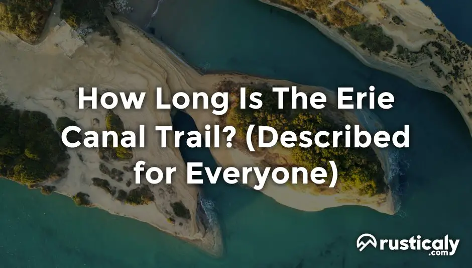 how long is the erie canal trail